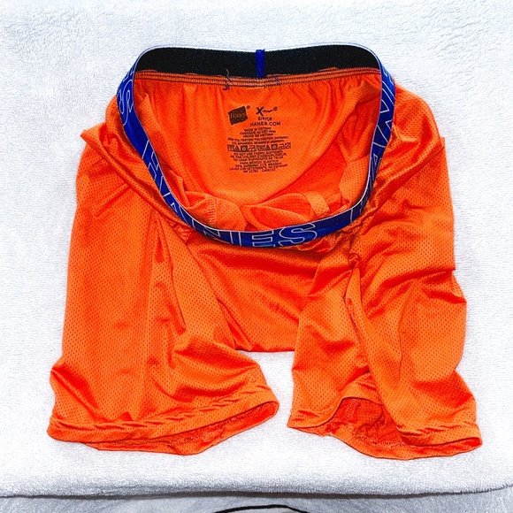 Hanes Orange Boxer Brief S - Picture 4 of 4